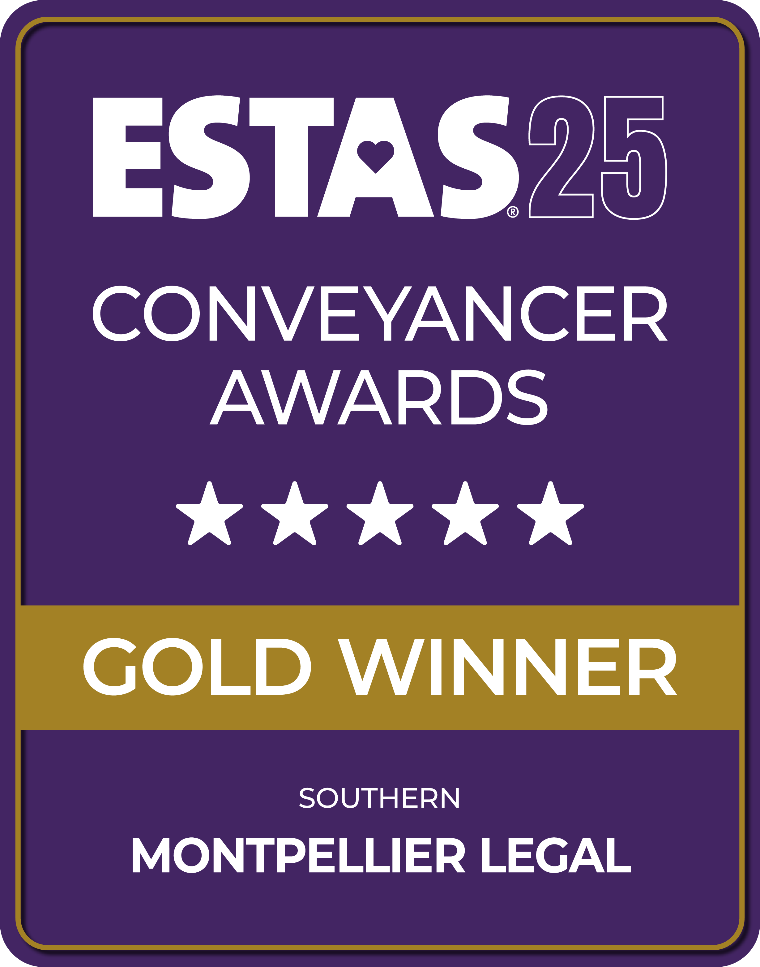 Montpellier Legal Conveyancer Awards